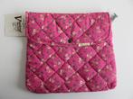 Vagabond roze toilettasje met bloemetjes, Ophalen of Verzenden, Nieuw, Roze, Dame