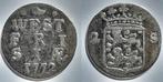 Dubbele wapenstuiver West Frisia 1772, Zilver, 10 cent, Vóór koninkrijk, Verzenden