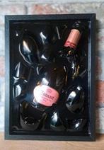 Ruinart fles verwerkt in een lijst met Epoxy, Minder dan 50 cm, Ophalen of Verzenden, Zo goed als nieuw, Minder dan 50 cm