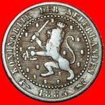 * LION 1878-1900:NETHERLANDS 1 CENT 1884! WILLIAM III 1849-, Postzegels en Munten, Munten | Nederland, Koning Willem III, 1 cent