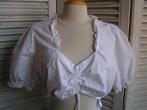 tiroler dirndl blouse maat 46 nr GG 359, Kleding | Dames, Carnavalskleding en Feestkleding, Verzenden, Maat 46/48 (XL) of groter