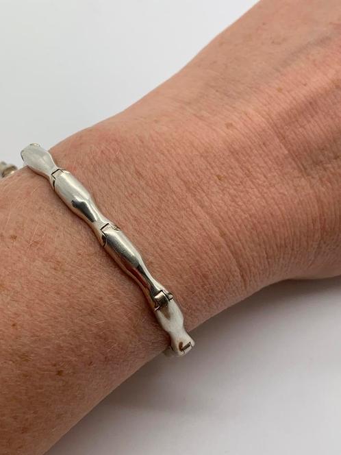 S783 Prachtige zilveren armband Pierre Cardin, Sieraden, Tassen en Uiterlijk, Armbanden, Zilver, Zilver, Ophalen of Verzenden