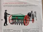 Hassia zaaimachine Verkoop folder, Handleiding, Boeken, Ophalen of Verzenden, Gelezen, Tractor en Landbouw
