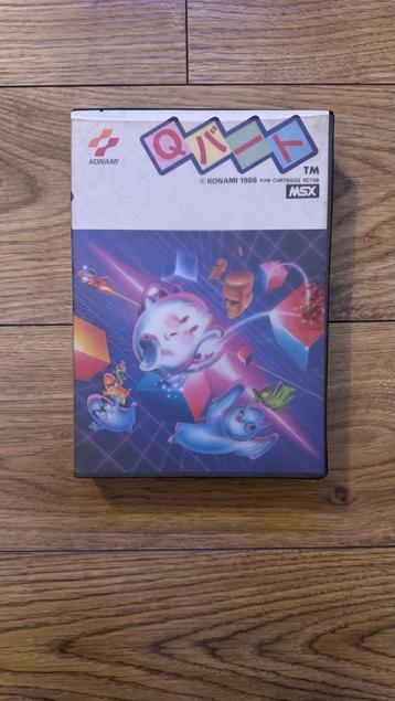 MSX - Q-Bert (Konami) beschikbaar voor biedingen