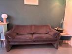 Vintage Cassina Maralunga tweezitsbank - bruin fluweel, Huis en Inrichting, Ophalen, Gebruikt, 150 tot 200 cm, Tweepersoons