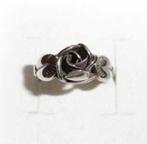 Ring 925 teka roosje, Sieraden, Tassen en Uiterlijk, Ringen, Verzenden, Zo goed als nieuw, 17 tot 18, Dame