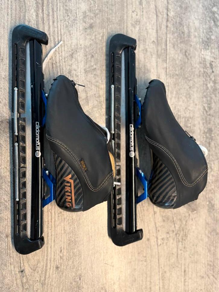 Viking Bronze schaatsen - Maat 37 - Zo goed als nieuw!, Sport en Fitness, Schaatsen, Zo goed als nieuw, Noren, Viking, Klapschaats