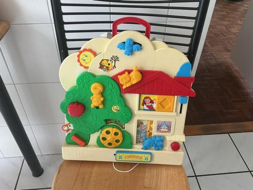 Vintage chicco leerzame activiteitencentrum voor de box ., Kinderen en Baby's, Speelgoed | Babyspeelgoed, Zo goed als nieuw, Overige typen