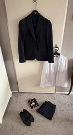 Stewardessenpak ROC Amsterdam - Maat 36, Kostuum of Pak, Blauw, Ophalen of Verzenden, Zo goed als nieuw