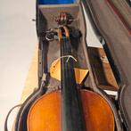 Oude 4/4 viool in handgemaakte koffer, Muziek en Instrumenten, Ophalen of Verzenden, Onbekend, Onbekend, Onbekend