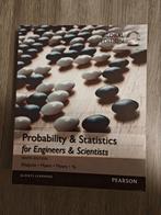 Probability & Statistics - Walpole, Myers, Ye, Ophalen of Verzenden, Zo goed als nieuw, Walpole, Myers, Ye