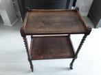 Te koop. Antiek theekarretje., Ophalen, Gebruikt, 55 tot 75 cm, 60 cm of meer