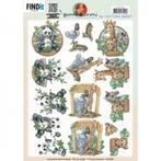 Yvonne Creations CD12029 Zoo Panda 3D knipvel A4, Dieren, ., Nieuw, Ophalen of Verzenden