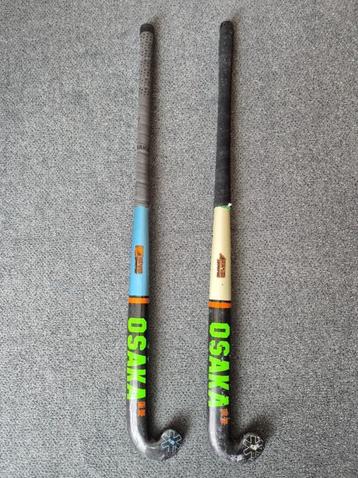 2x OSAKA hockeysticks carbon 36.5 inch beschikbaar voor biedingen
