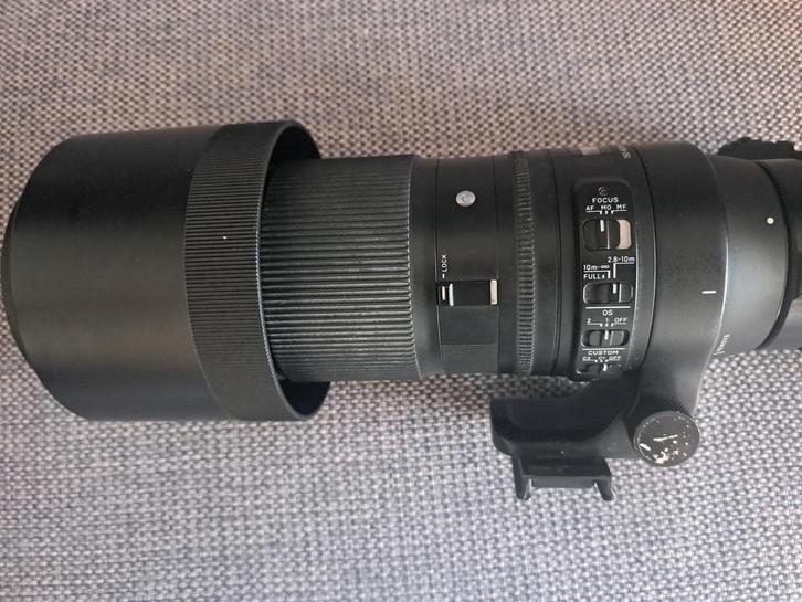 Sigma contemporary 150-600mm Canon EF inclusief usb dock, Audio, Tv en Foto, Fotografie | Lenzen en Objectieven, Gebruikt, Telelens