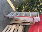 Aluminium schuif zoldertrap, Doe-het-zelf en Verbouw, Ladders en Trappen, Ophalen of Verzenden, Zo goed als nieuw