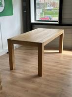 Mooie (eiken)houten tafel, Huis en Inrichting, 50 tot 100 cm, 150 tot 200 cm, Rechthoekig, Eikenhout