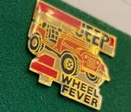 Jeep wheel fever pin, Gebruikt, Ophalen of Verzenden, Speldje of Pin, Overige onderwerpen