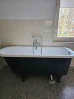 Vrijstaand Nostalgisch gietijzeren bad op pootjes, Ophalen, Overige typen, 50 tot 100 cm, Zo goed als nieuw