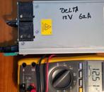 12 volt 62A Delta voeding psu 12v 62ampere, Hobby en Vrije tijd, Elektronica-componenten, Ophalen of Verzenden, Zo goed als nieuw