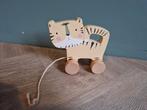 Houten Tijger Trekdier little dutch, Ophalen, Zo goed als nieuw, Jongen of Meisje