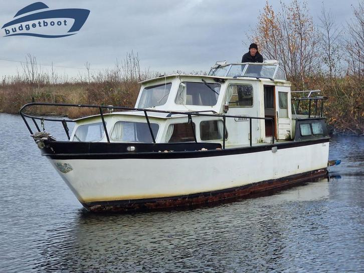 Heck kruiser 850 (bj 1980), Watersport en Boten, Motorboten en Motorjachten, Gebruikt, 9 tot 12 meter, Overige brandstoffen, 30 tot 50 pk