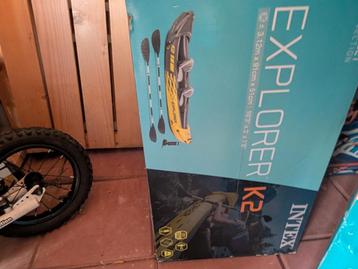Intex Explorer K2 Kajak – Slechts 1x gebruikt!  beschikbaar voor biedingen