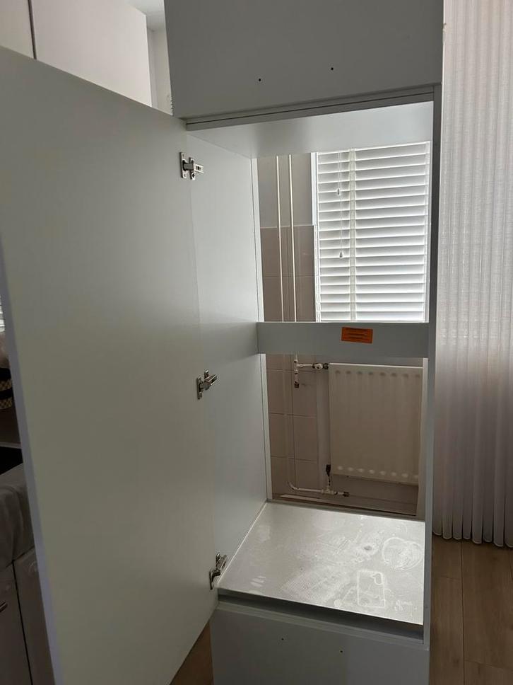Bruynzeel Inbouw Koelkast Kast 122cm, Huis en Inrichting, Kasten | Kledingkasten, Zo goed als nieuw, 200 cm of meer, Minder dan 50 cm