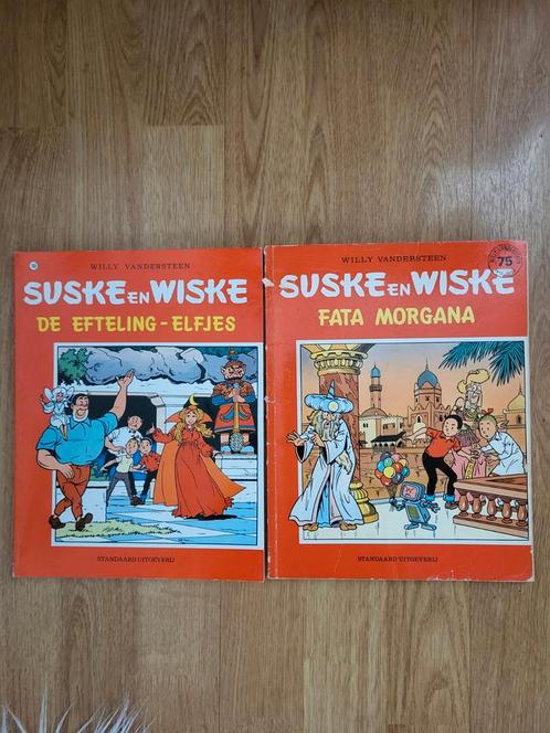 Suske en Wiske - Fata Morgana & De Efteling Elfjes, Boeken, Stripboeken, Gelezen, Meerdere stripboeken, Ophalen of Verzenden