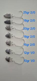 Te koop minnow kopjes met haken 1/0 of 2/0., Ophalen of Verzenden, Zo goed als nieuw, Haak