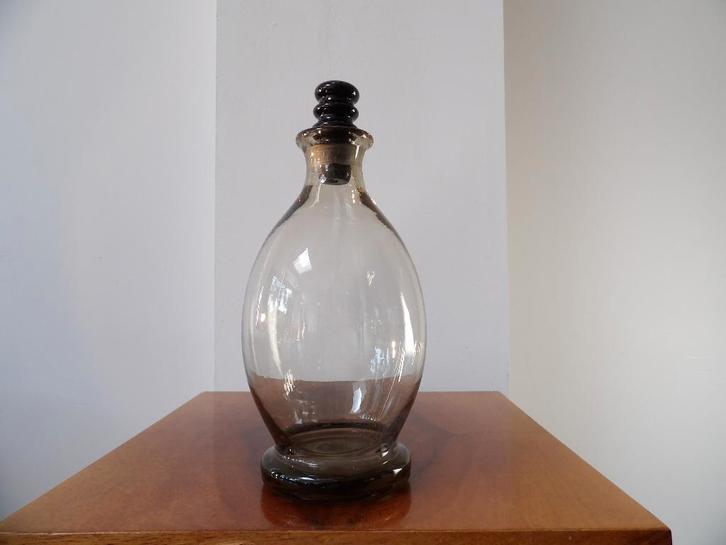 Art Deco Likeurkaraf Rozendaal/Kristalunie, Antiek en Kunst, Antiek | Glas en Kristal, Ophalen of Verzenden