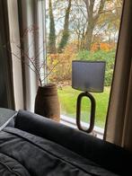 Tafellamp - light en living - hout/linnen - NIEUW, Nieuw, Ophalen of Verzenden, Landelijk, Ovaal