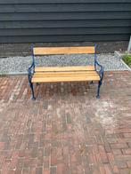 Gietijzeren tuinbank, Tuin en Terras, Tuinbanken, Ophalen, Zo goed als nieuw, Wicker