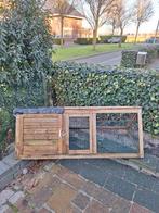 Konijnenhok met ren, Dieren en Toebehoren, Knaagdieren en Konijnen | Hokken en Kooien, Ophalen, 60 tot 90 cm, Konijn, Hok