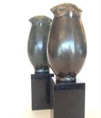 BRONZEN BEELDJE | BOLLE UIL IN BRONS.., Antiek en Kunst, Ophalen of Verzenden