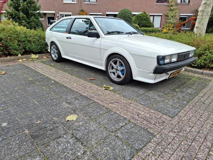 Volkswagen Scirocco 1.8 GT U9 1990 Wit, Auto's, Volkswagen, Particulier, Scirocco, Benzine, Hatchback, Handgeschakeld, Origineel Nederlands