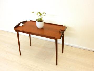 Bijzettafel dienblad AASE DREIERI GANDDAL NORWAY teakhout beschikbaar voor biedingen