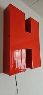 Rode Neon Letter H - Vintage Eyecatcher, Ophalen, Gebruikt, Vintage, Minder dan 100 cm