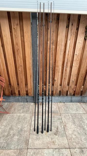 3 maal de Sportex F.B.C Carp 3 lb 12 1/2 ft beschikbaar voor biedingen