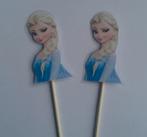 Frozen Elsa traktatie prikker, Ophalen of Verzenden, Nieuw, Versiering, Verjaardag