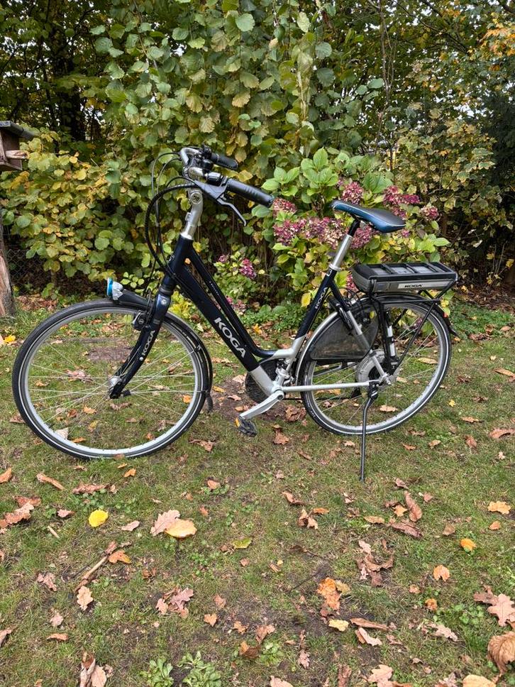 Koga E-Deluxe electrische damesfiets, Fietsen en Brommers, Elektrische fietsen, Gebruikt, Overige merken, 55 tot 59 cm, Ophalen of Verzenden