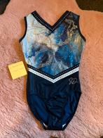 Turnpakje Sparkle and Dream, maat AME. ZGAN!, Sport en Fitness, Turnen, Blauw, Ophalen of Verzenden, Zo goed als nieuw, Turnpak(je)