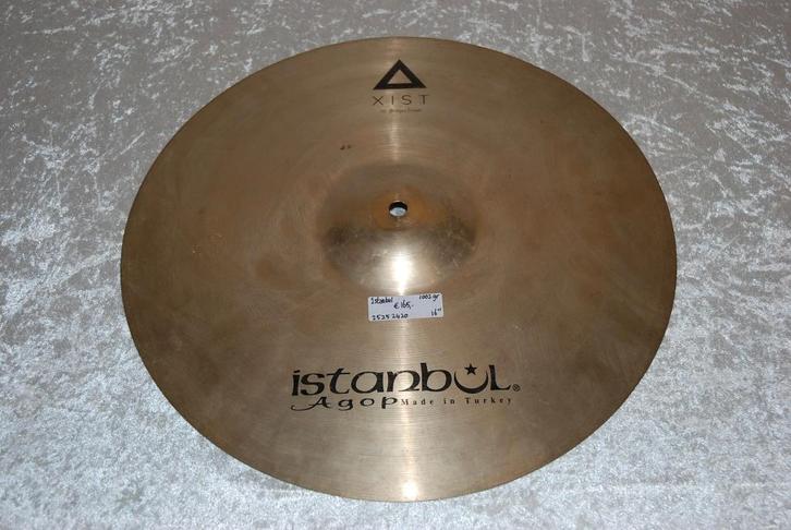 Istanbul Xist crash bekken 1002gr 16 inch   <25252420>, Muziek en Instrumenten, Instrumenten | Onderdelen, Gebruikt, Drums of Percussie