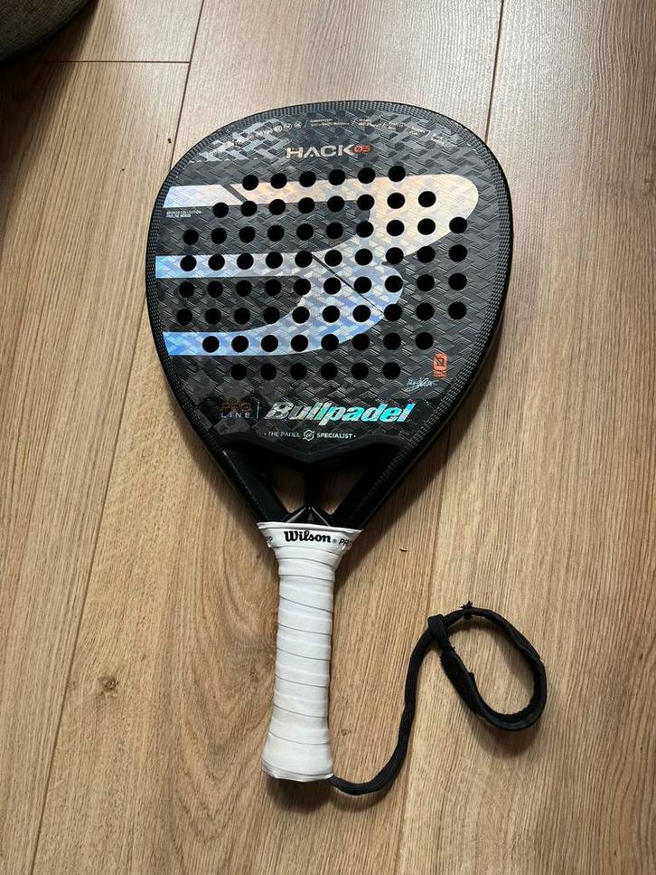 Bullpadel Hack03 2024 ProLine, Sport en Fitness, Padel, Zo goed als nieuw, Padelracket, Ophalen of Verzenden