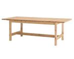Ikea Norden tafel uitschuifbaar + 2 bankjes, Huis en Inrichting, Ophalen, Gebruikt, Rechthoekig, 50 tot 100 cm