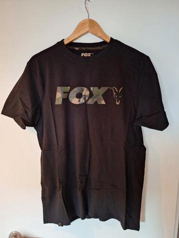 3x Fox T-shirt Zwart Camo- Maat M beschikbaar voor biedingen