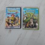 Dvd Shrek 1 + Shrek 2, Vanaf 6 jaar, Ophalen of Verzenden, Zo goed als nieuw
