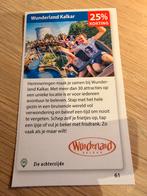 25% korting bij Wunderland Kalkar., Drie personen of meer, Kortingskaart
