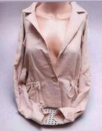 ✨️JF LEFON Jasje/Blazer Maat 38 Topstaat✨️✨️, Maat 38/40 (M), Jf Lefon, Beige, Ophalen of Verzenden