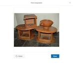 3x houten stoof met test ( bakje), Antiek en Kunst, Ophalen of Verzenden